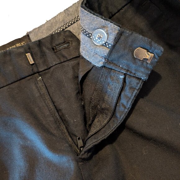 Banana Republic Black 5" Women's Shorts - Sz 2 - Picture 4 of 8